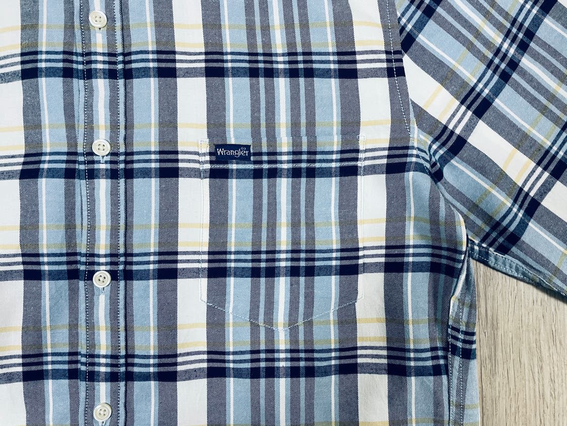 95~100) 70's 복각 랭글러 체크 플란넬셔츠(RRL&LVC&폴로) 상품이미지5