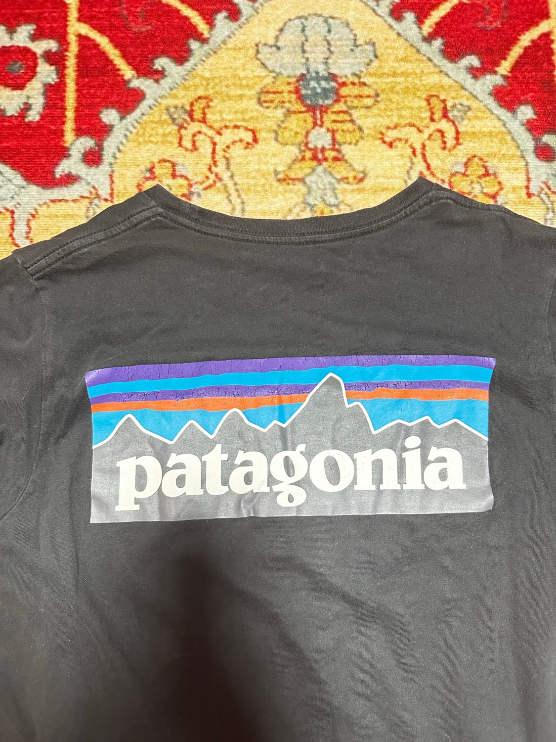 파타고니아 프린팅 반팔 티셔츠 S 상품이미지3