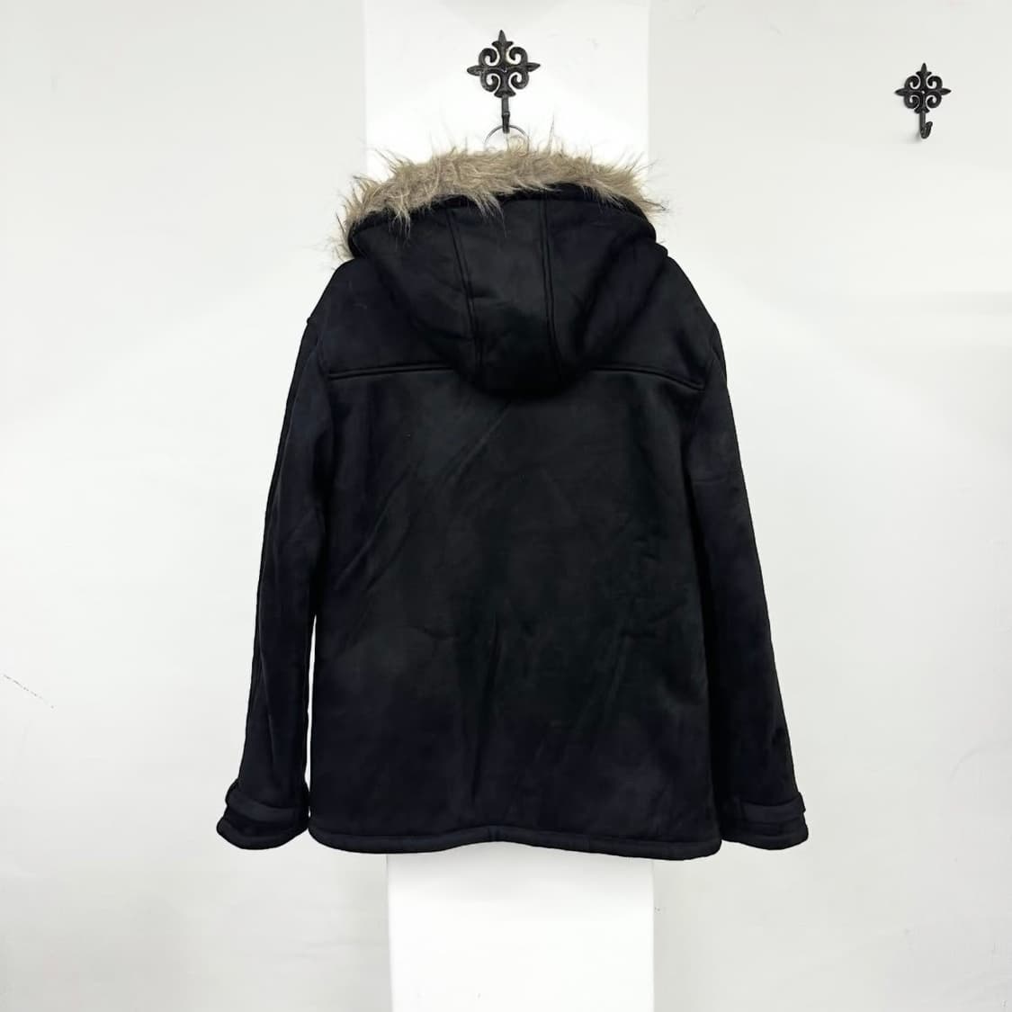 fur mouton hood jacket 상품이미지6