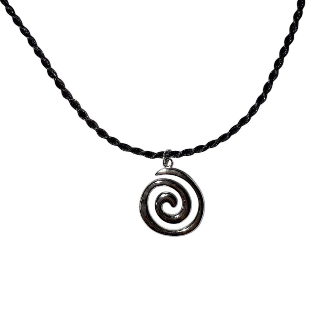 sprial steel necklace 상품이미지2