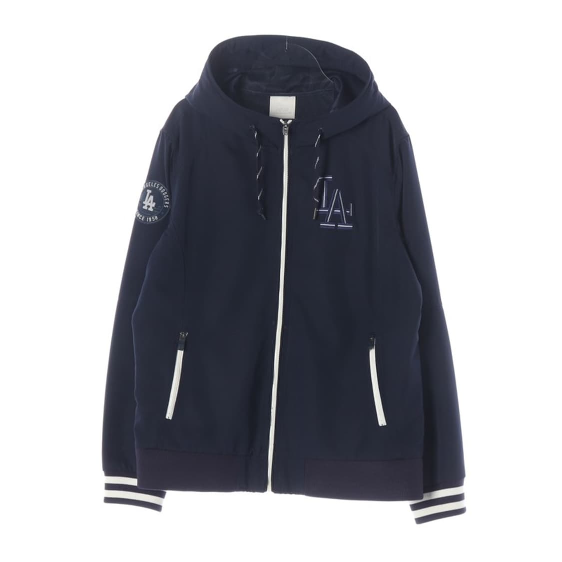 MLB LA 다저스 자수 로고 소프트쉘 후드 집업 2XL 상품이미지1