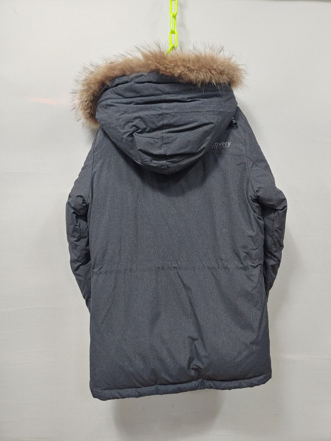 디스커버리 구스다운  패딩 그레이 여성95~100 상품이미지2
