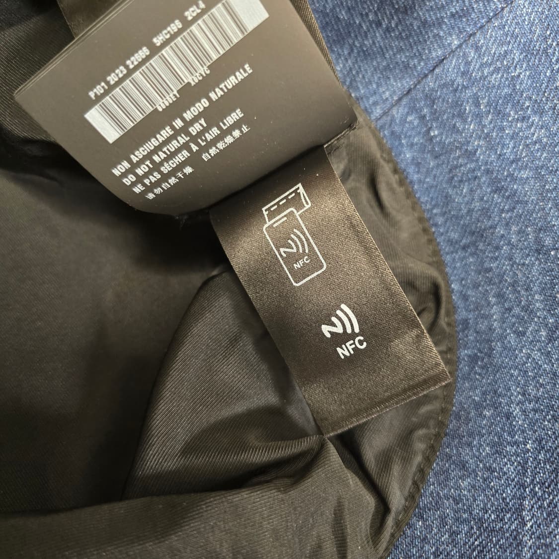 미우미우 데님 버킷햇 모자 m사이즈 판매 상품이미지6