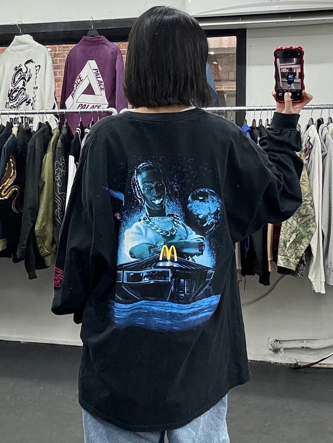 트래비스 스캇 맥도날드 롱슬리브 상품이미지3