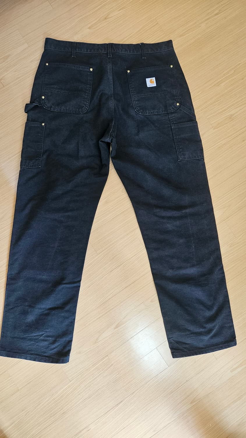 칼하트 더블니 블랙 36x32 상품이미지2