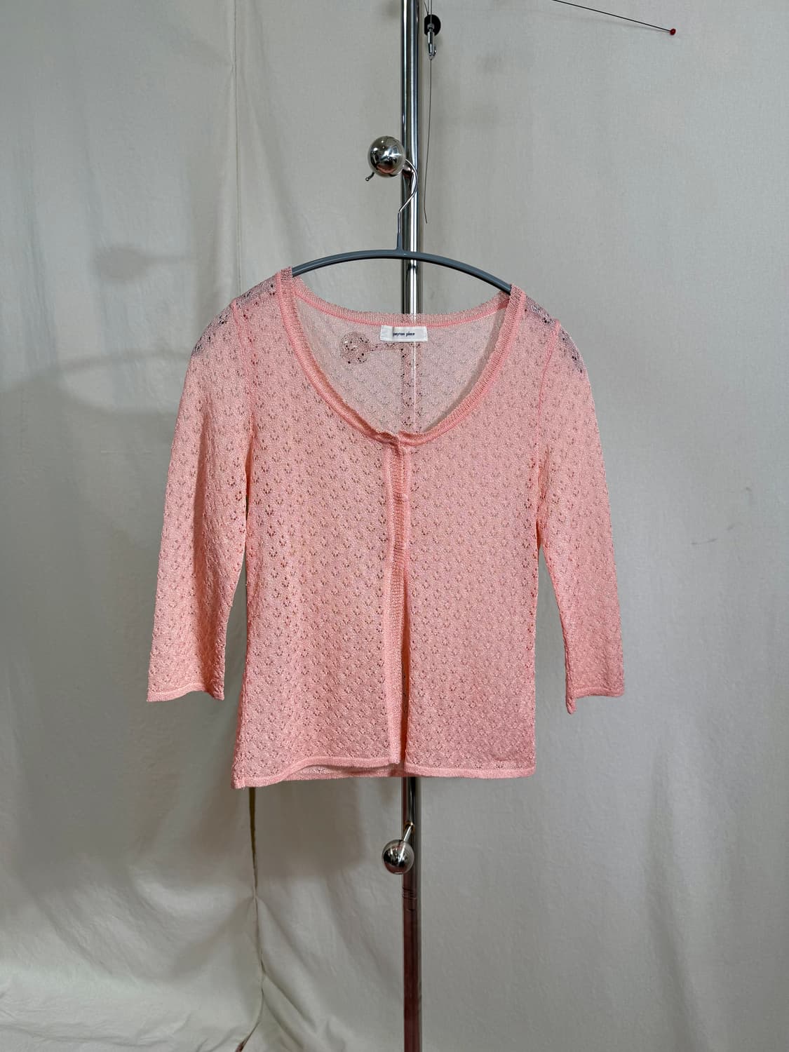 Peyton place 펀칭 가디건 상품이미지2