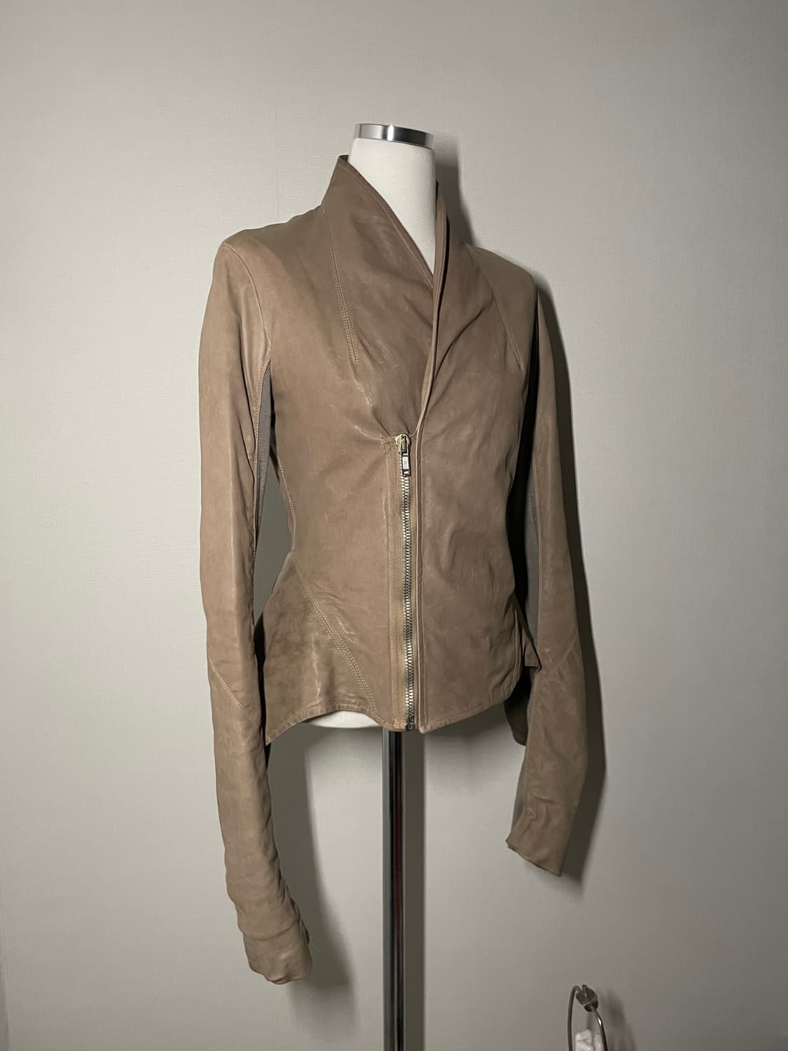 릭 오웬스 램스킨 레더 자켓 상품이미지4