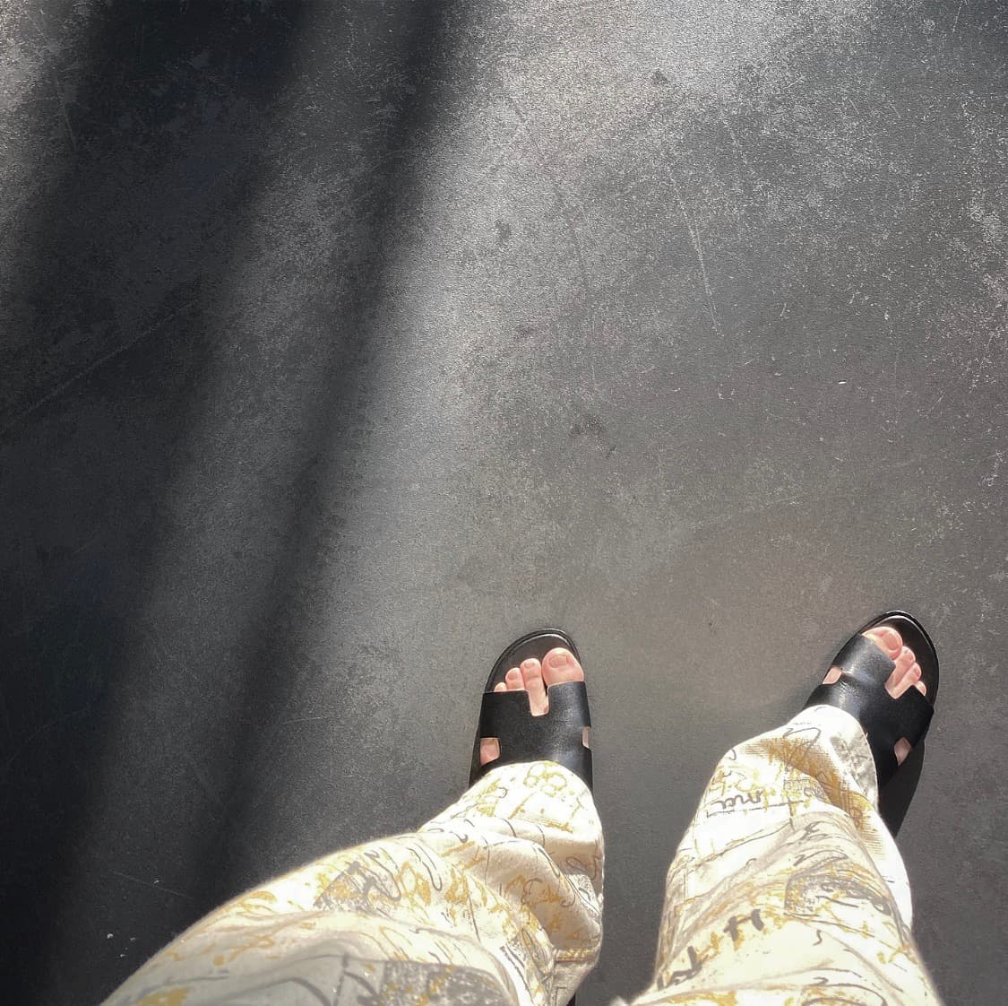 꼼데가르송 옴므 플러스 프린팅 팬츠 상품이미지5