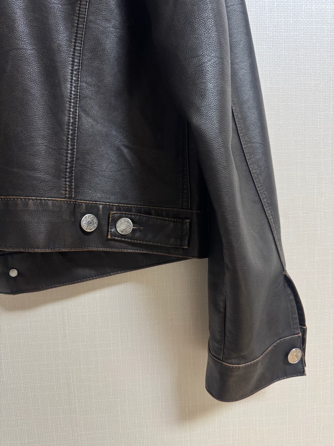 Sunflower 트러커 자켓 빈티지브라운 상품이미지6