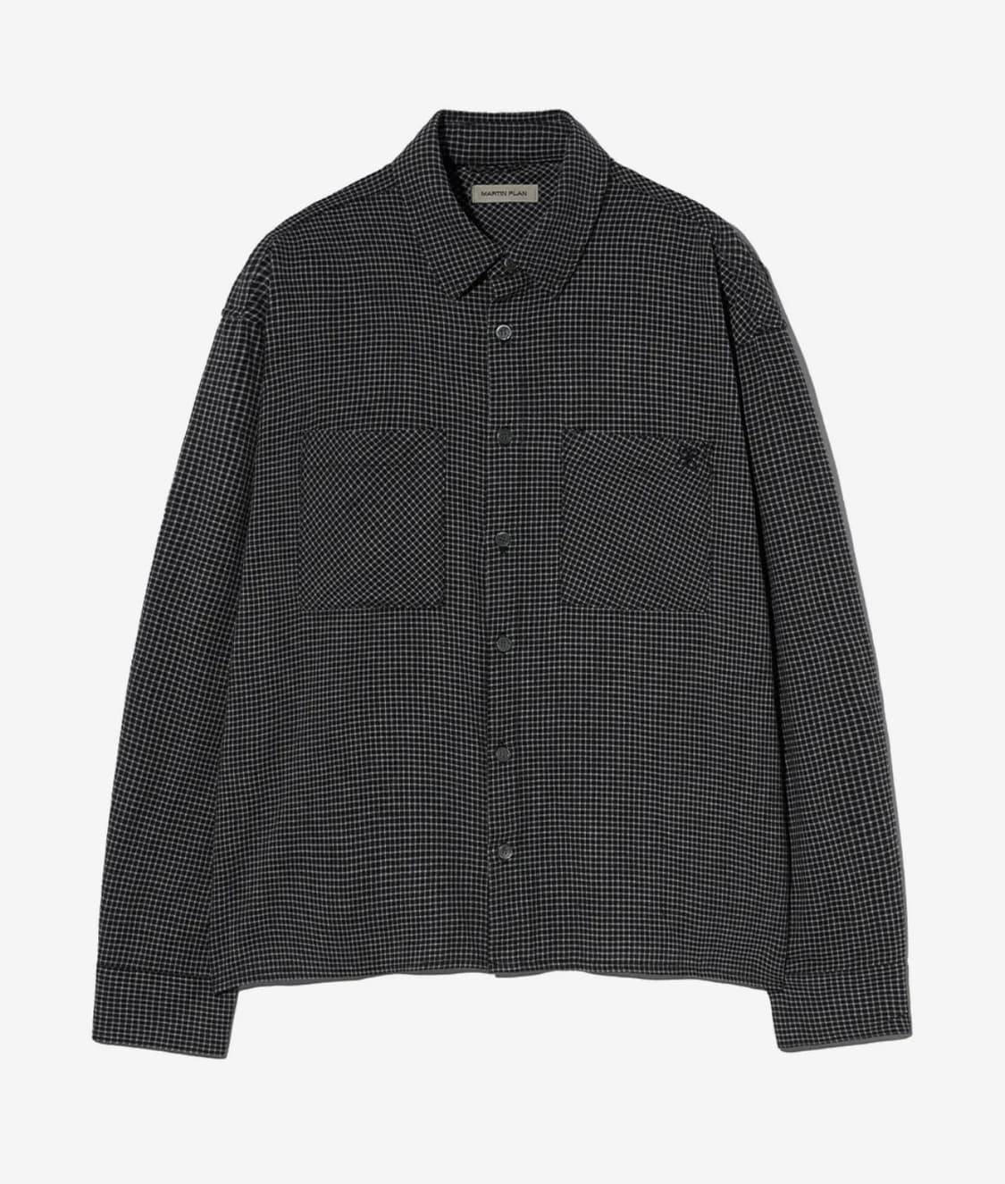 Martin Plan x Daily room Crop Shirt 상품이미지1