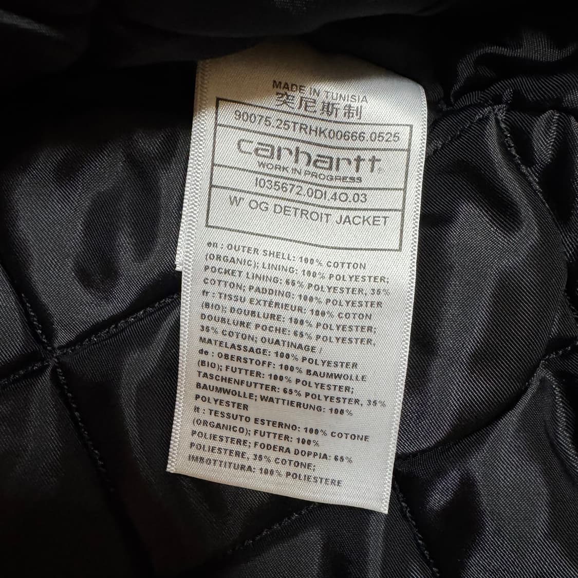 칼하트 디트로이트 OG 자켓 NAVY M 상품이미지3