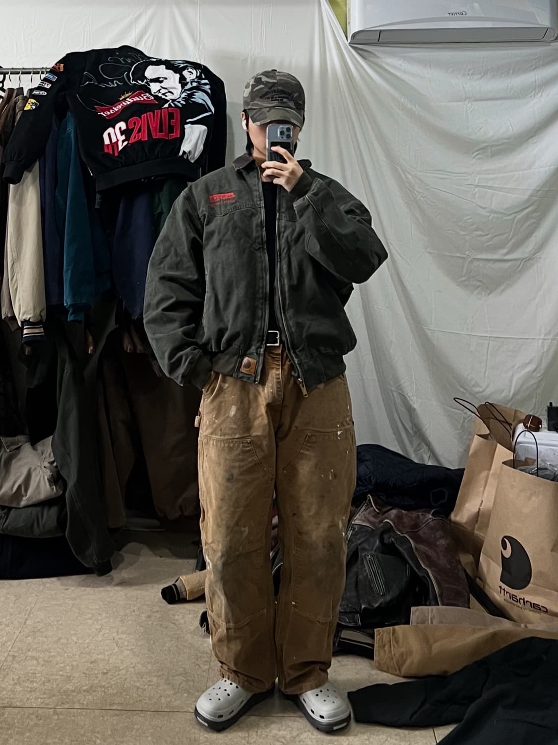 칼하트 J14 산타페 워크자켓 상품이미지4