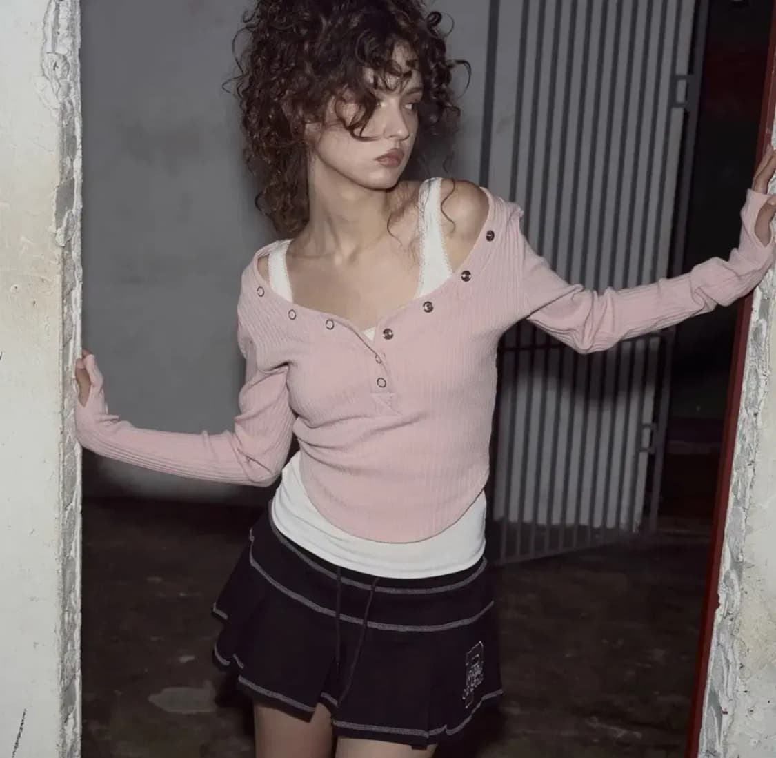 플리즈노팔로우 버니탑 핑크 ver1 상품이미지1