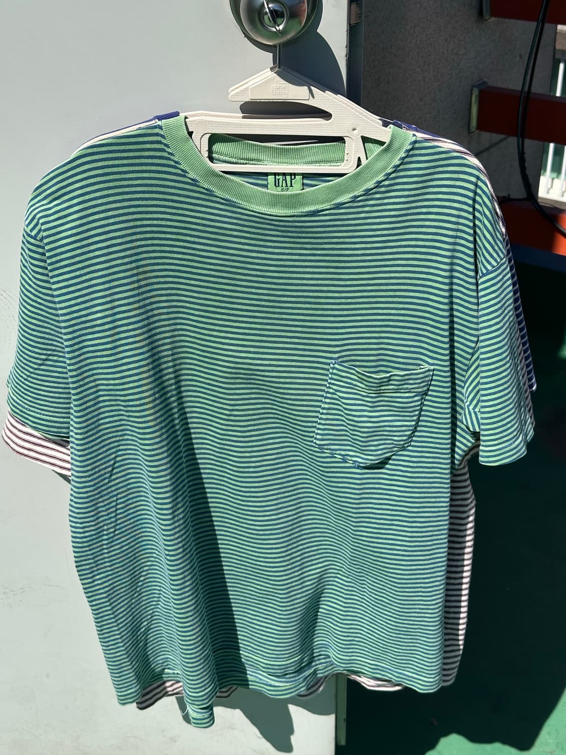 90s old gap border t shirt 올드갭 보더 티셔츠 상품이미지6
