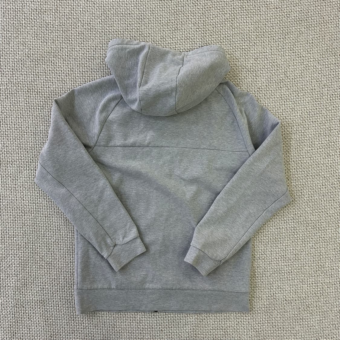 100 데상트 그레이 후드집업 자켓 0424D 상품이미지4