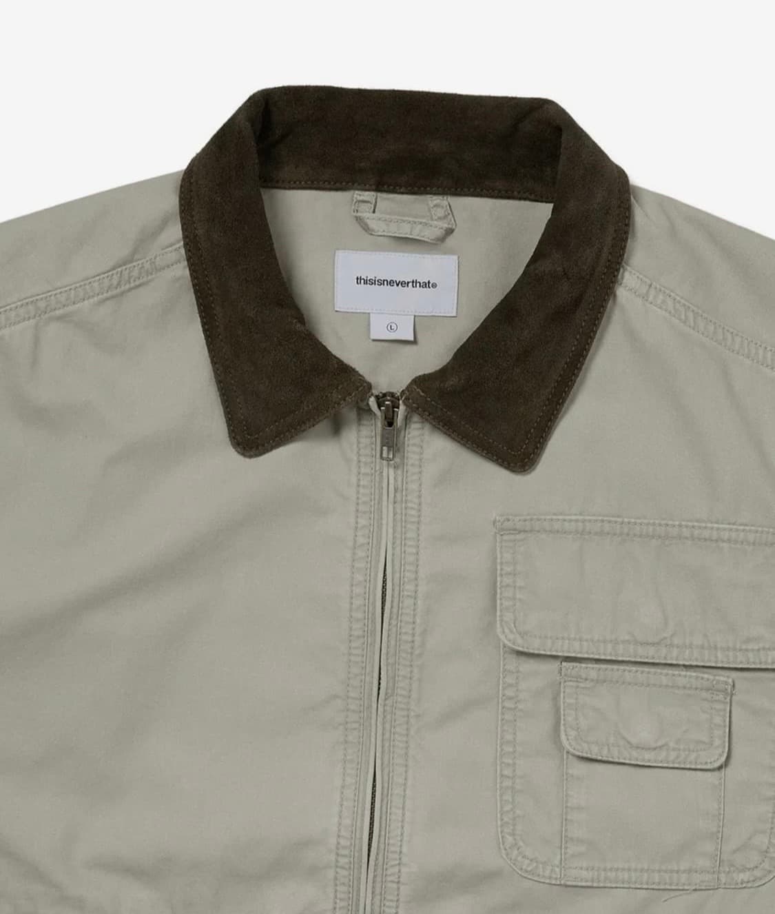 디스이즈네버댓 Utility Field Jacket Stone 상품이미지3