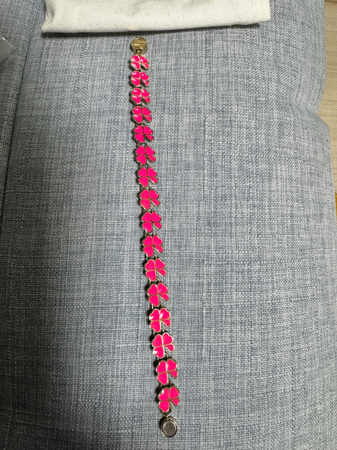 피스마이너스원 클로버 브레이슬릿 #1 핑크 상품이미지9