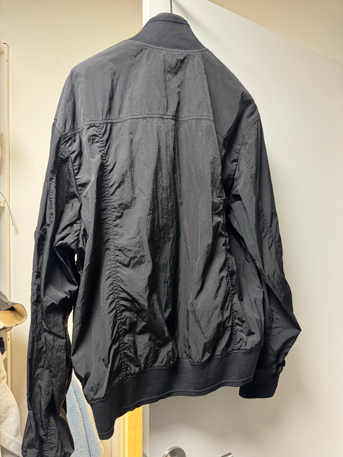 CP컴퍼니 크롬 R 풀 버튼 재킷 - 블랙 상품이미지7