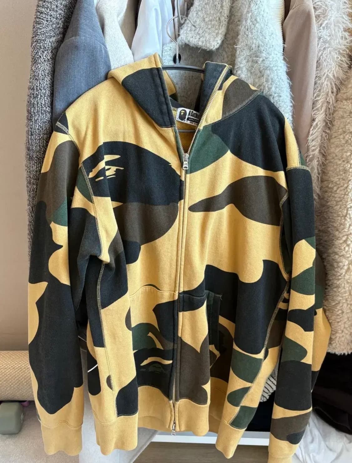 베이프 황계 후드집업 상품이미지2