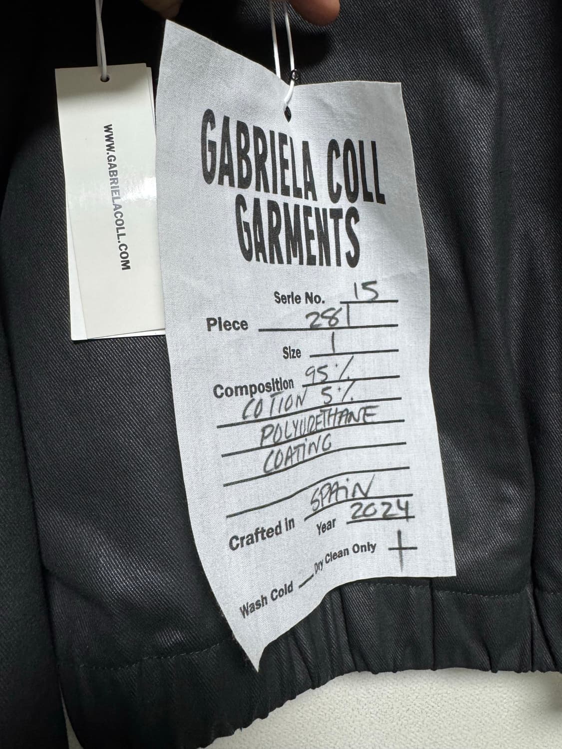 가브리엘라콜가먼츠 no281 왁스자켓 상품이미지8