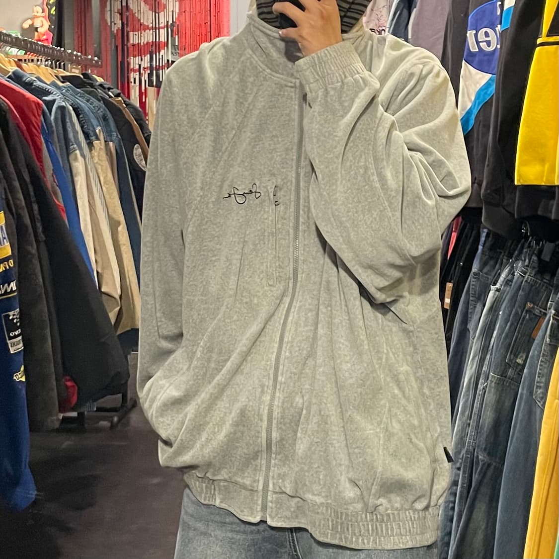 [IM] 션존 그레이 벨벳 상품이미지4