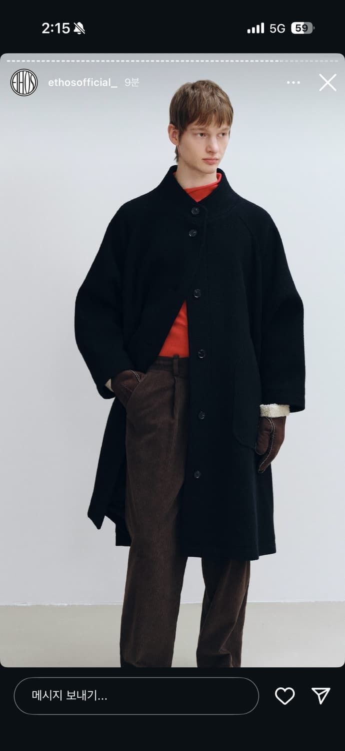 에토스 듀벳코트 블랙 상품이미지3