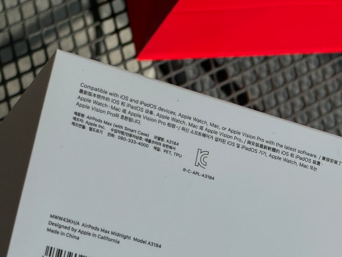 미개봉 / 애플 에어팟맥스 USB C 미드나이트 상품이미지3