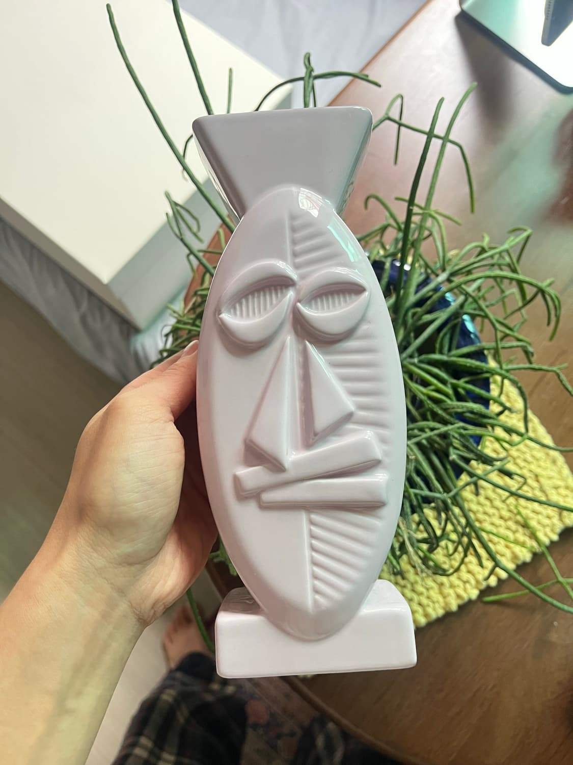 Mask ceramic vase 마스크 세라믹 화병 상품이미지5