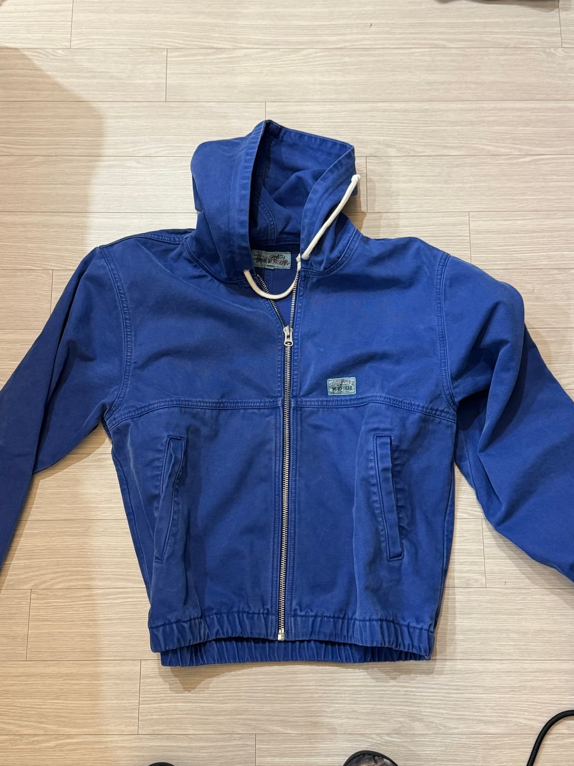 스투시 워크 자켓 언라인 캔버스 바자 블루 재킷 / M 상품이미지4