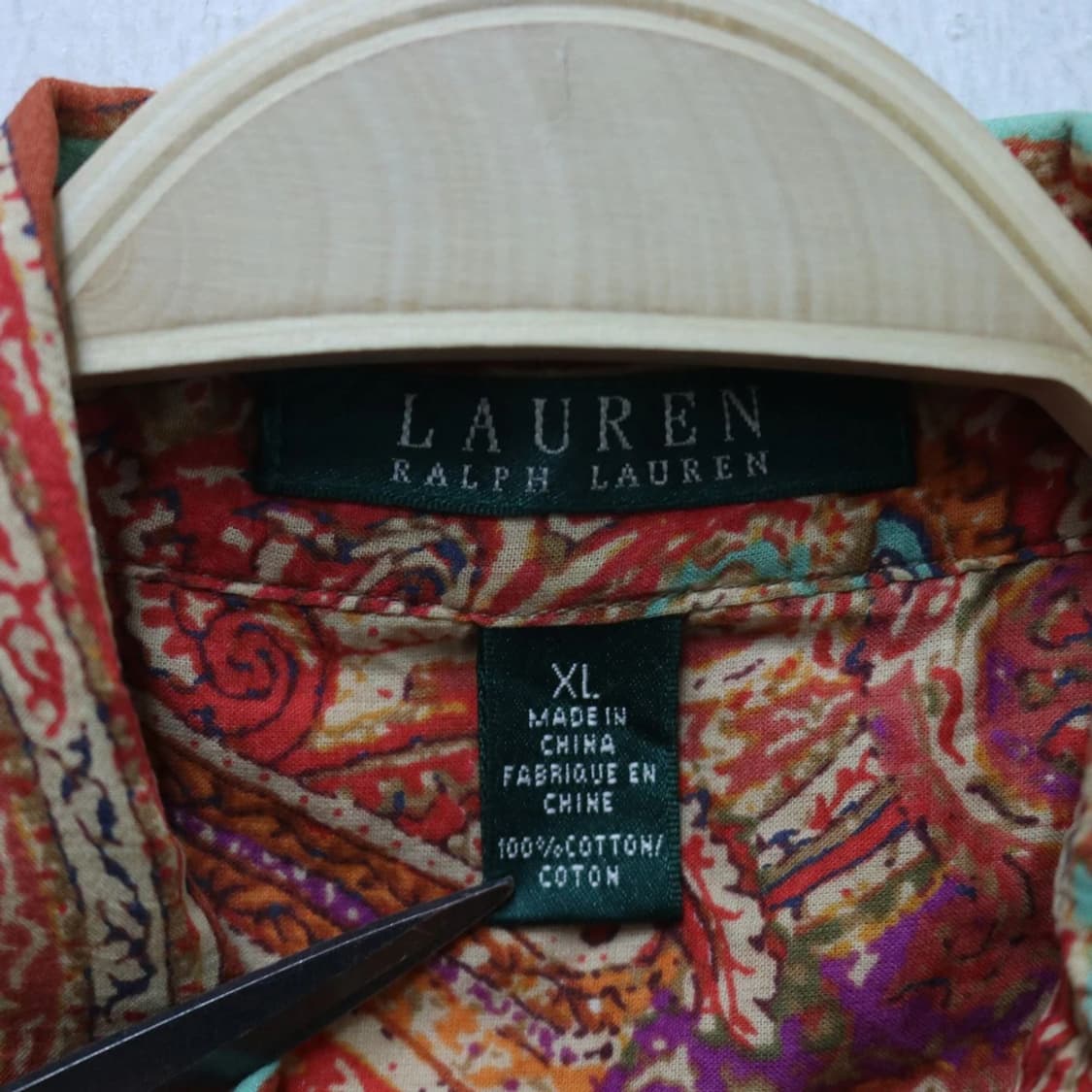 폴로 랄프로렌  페이즐리 패턴 셔츠 65836 상품이미지7