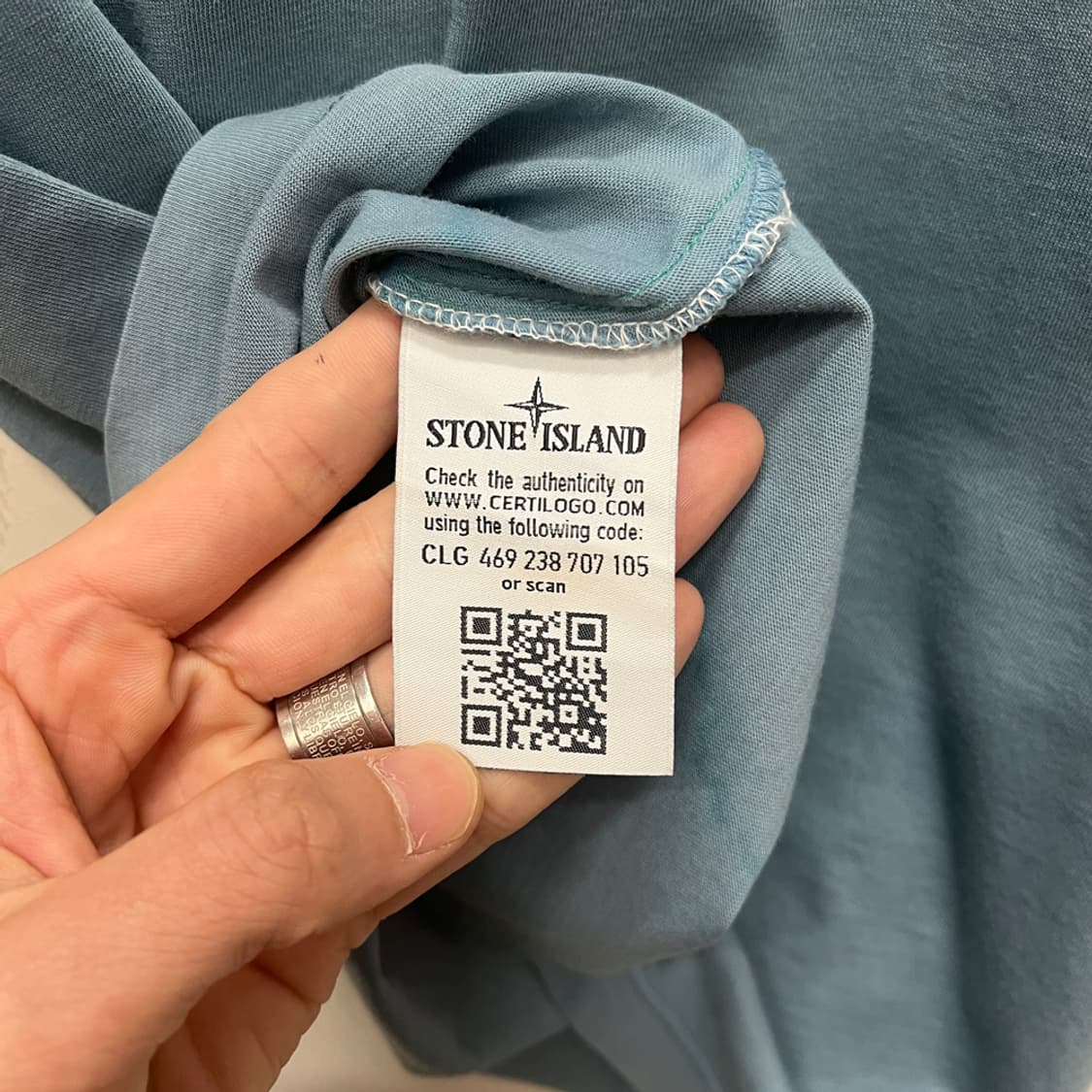 14SS 스톤아일랜드 아카이브 스판 반팔티 S~M 상품이미지5