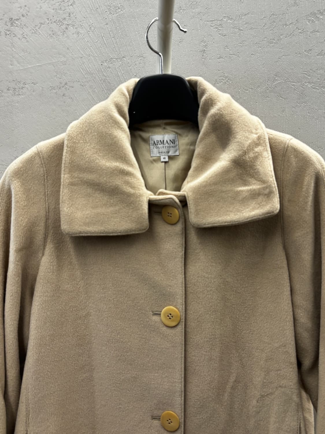 아르마니 콜레치오니 배이지 코트 M 상품이미지3