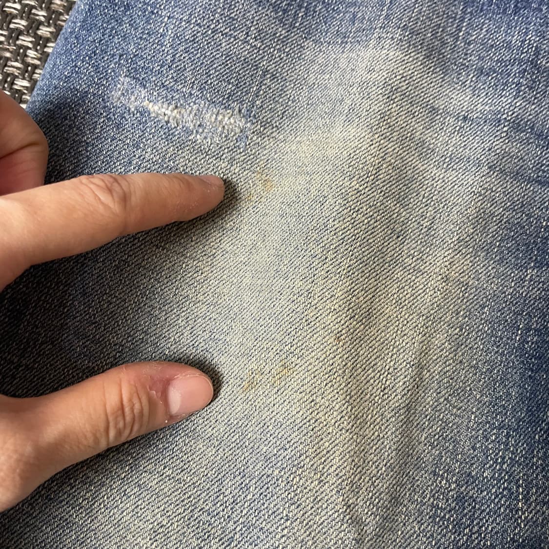 (36) 돌체앤가바나 완장백로고 워싱 데님 상품이미지9