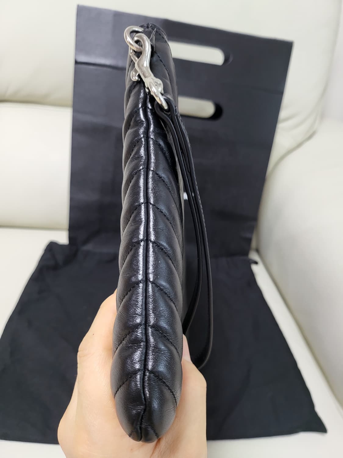 입생로랑 클러치 미디움  상품이미지5