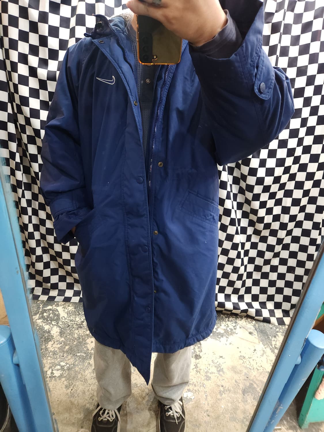 나이키 90s 빅스우시 양털 롱패딩 점퍼

 상품이미지9