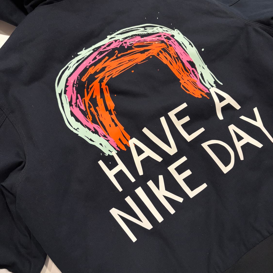 [M] 나이키 해브어나이키데이 블랙 후드 워크 집업 자켓 D880 상품이미지8