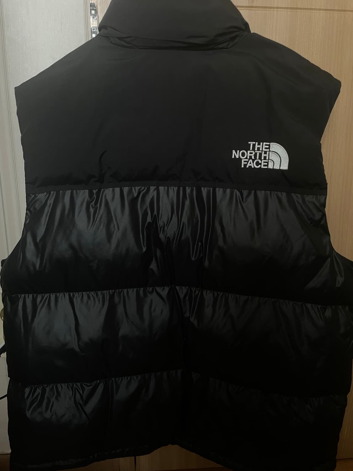 노스페이스 눕시 패딩 조끼 xl 105 블랙 상품이미지4