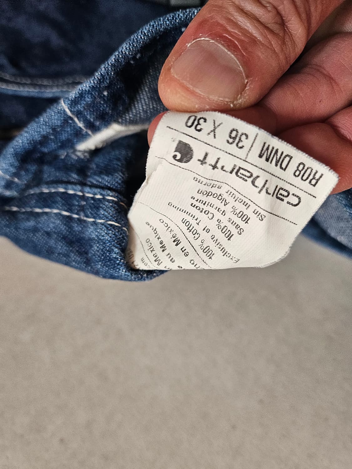 칼하트 R08 오버올 상품이미지6