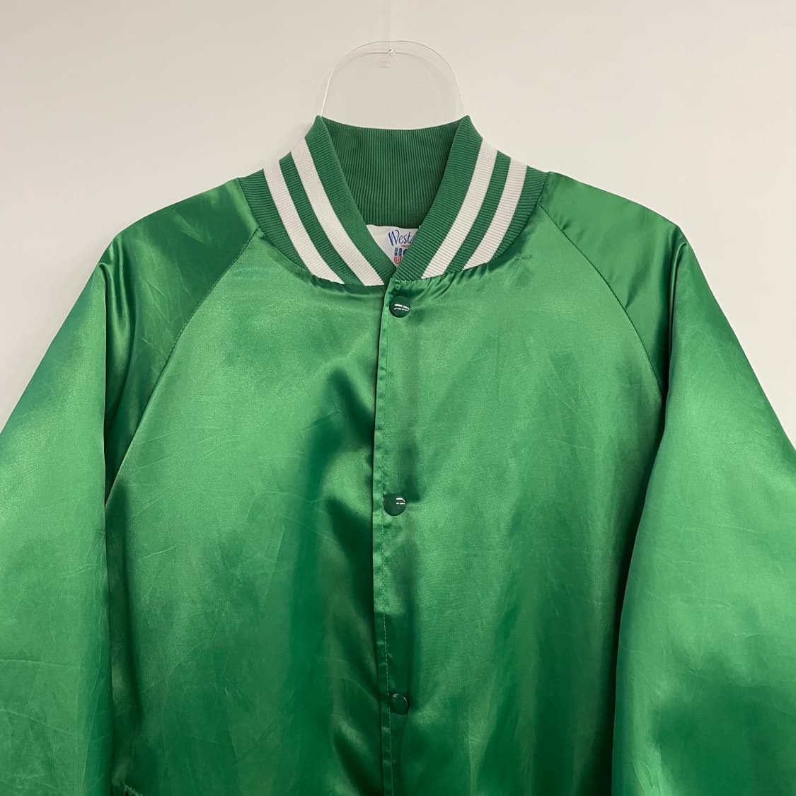 90s 웨스트 아크 베이스볼 새틴자켓 상품이미지2