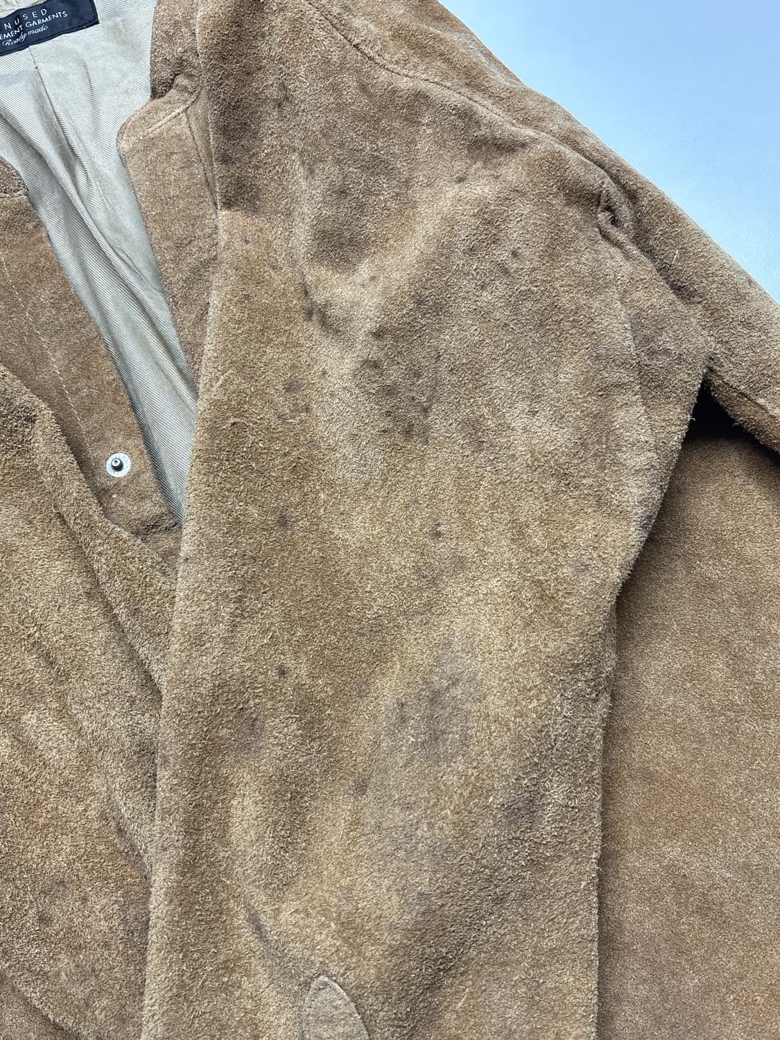 언유즈드 15ss 스웨이드 웨스턴 셔츠 상품이미지9