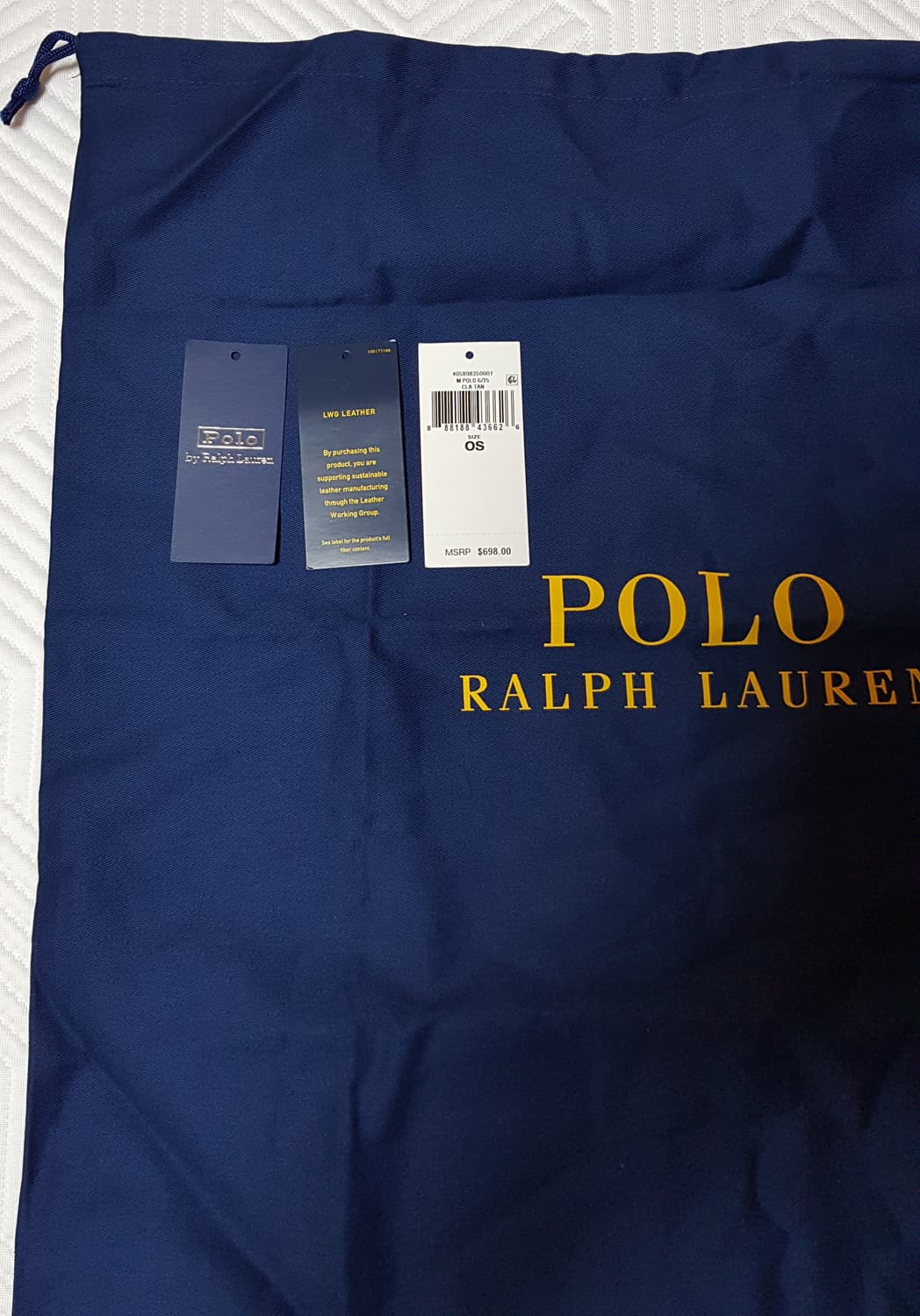 [새상품] 폴로 헤리티지 레더 백팩 팝니다. 상품이미지10