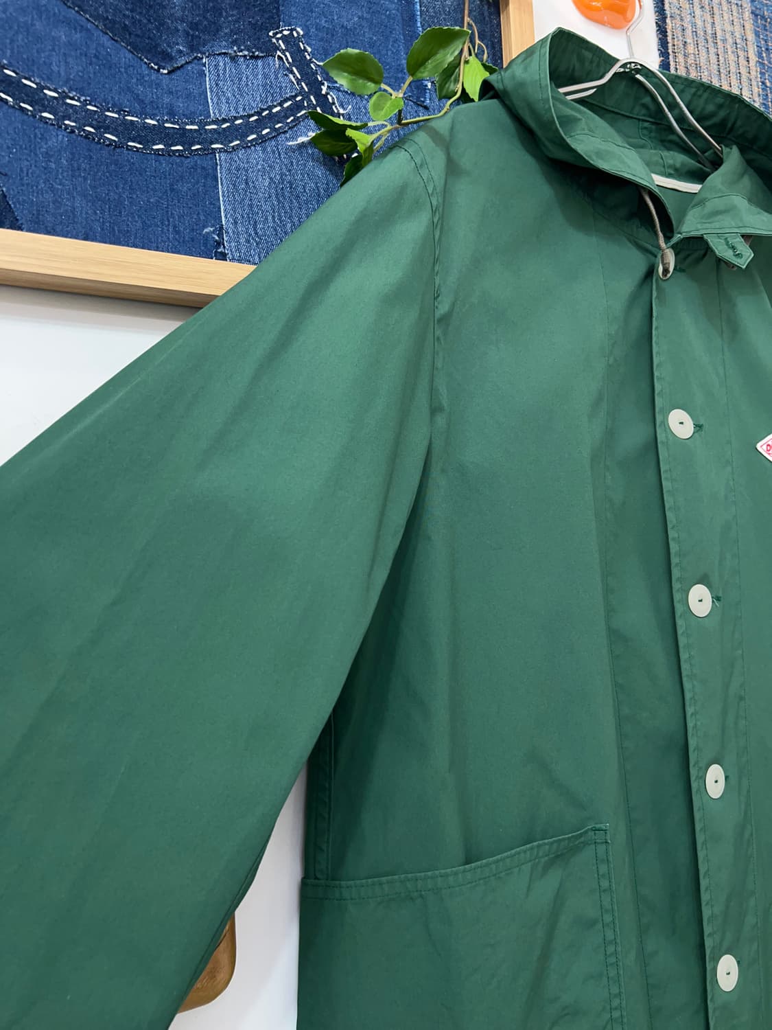 DANTON  Hooded Cotton jacket 상품이미지5
