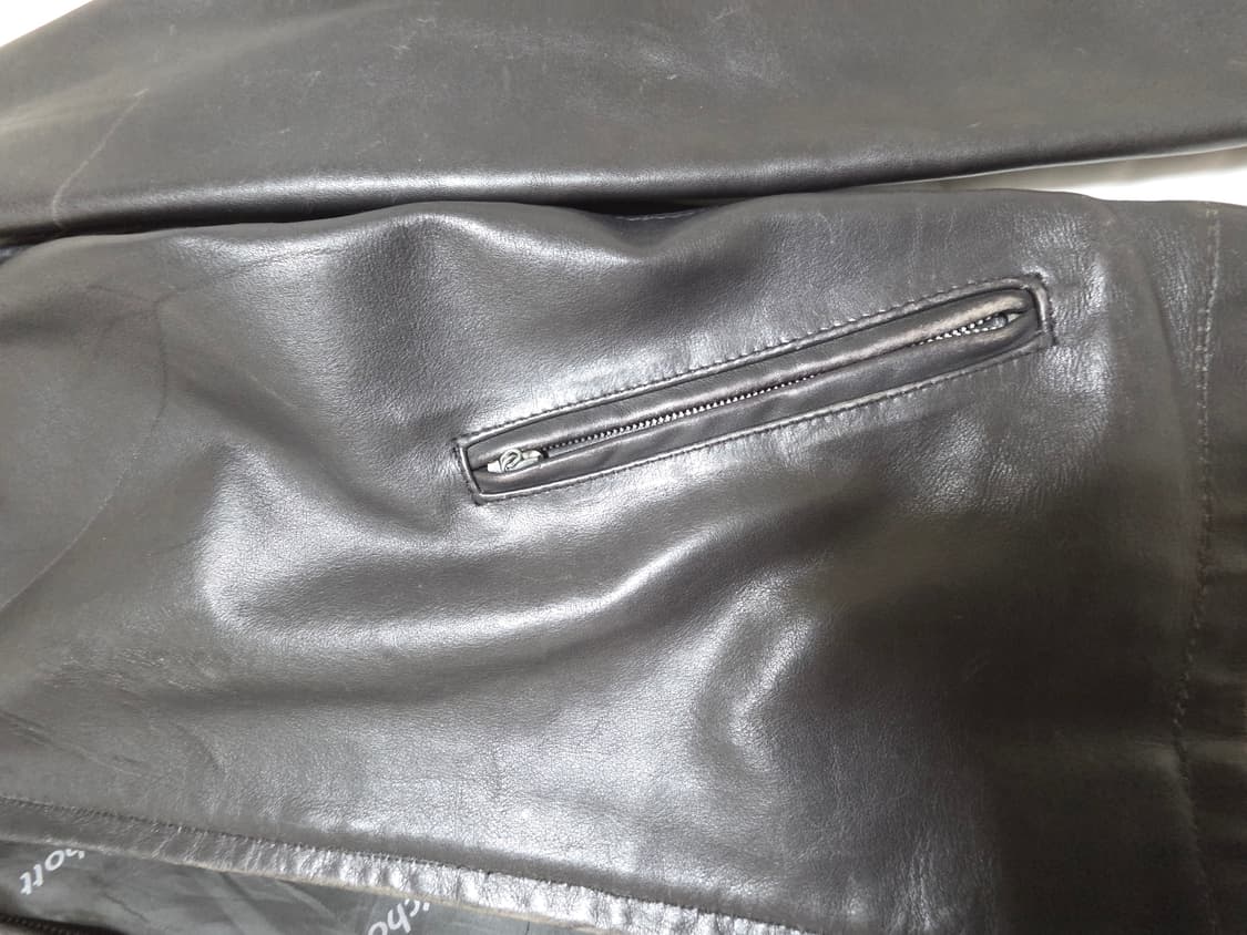 Schott 쇼트 가죽자켓 상품이미지5