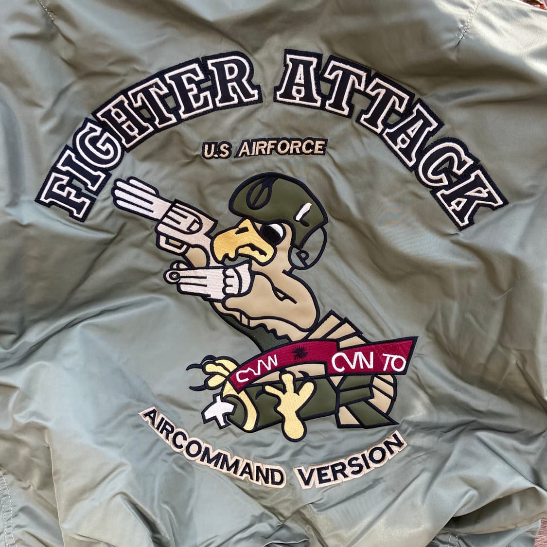 새상품 미군 에어포스 플라이트 ma1 ma-1 항공점퍼 상품이미지8