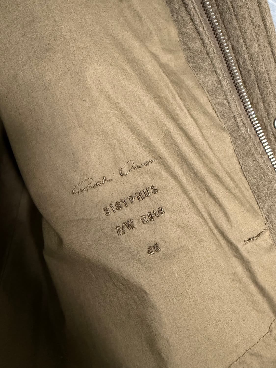 릭오웬스 메가 파카 mega parka dust 상품이미지5