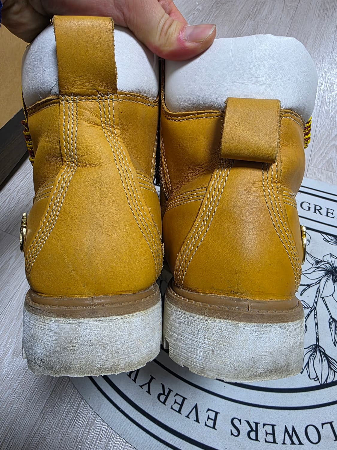 [265]팀버랜드 6인치 워터프루프 스투시 콜라보 부츠 상품이미지6