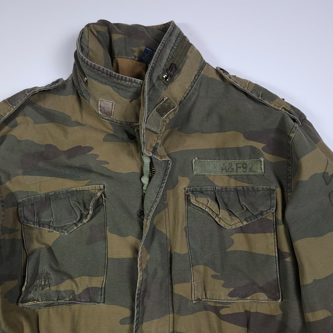 아베크롬비 밀리터리 카모 필드 자켓 상품이미지2