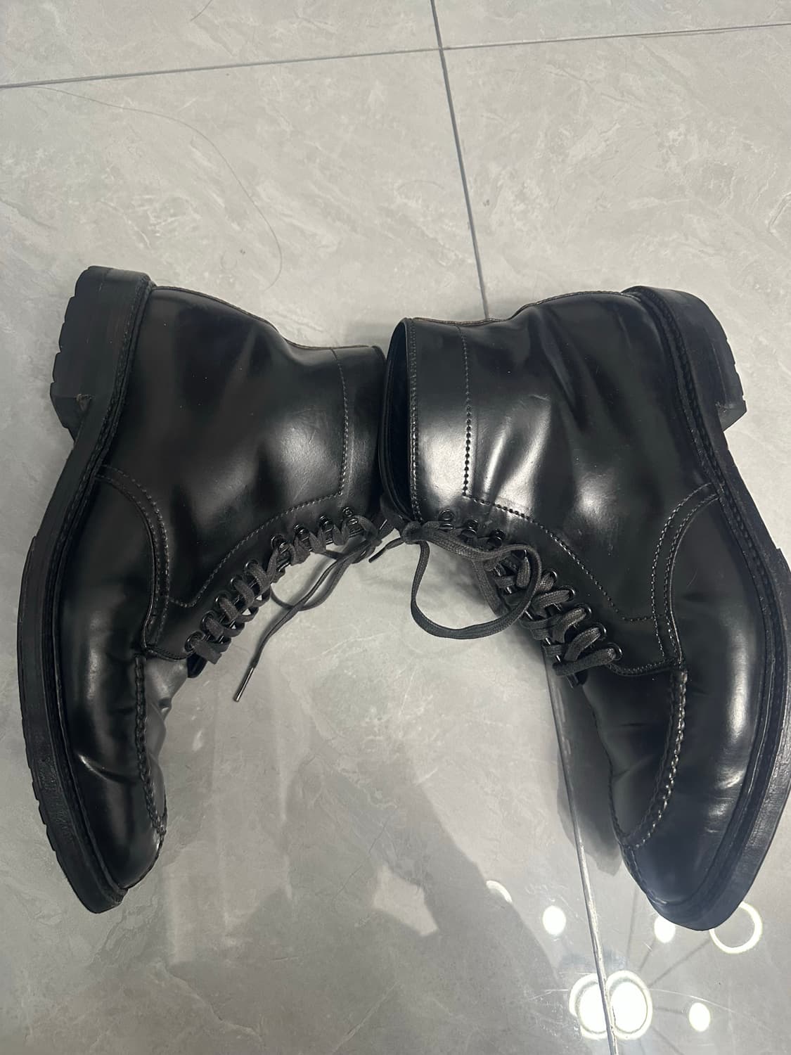 알든 탱커 부츠 코도반 블랙 8.5d 상품이미지2