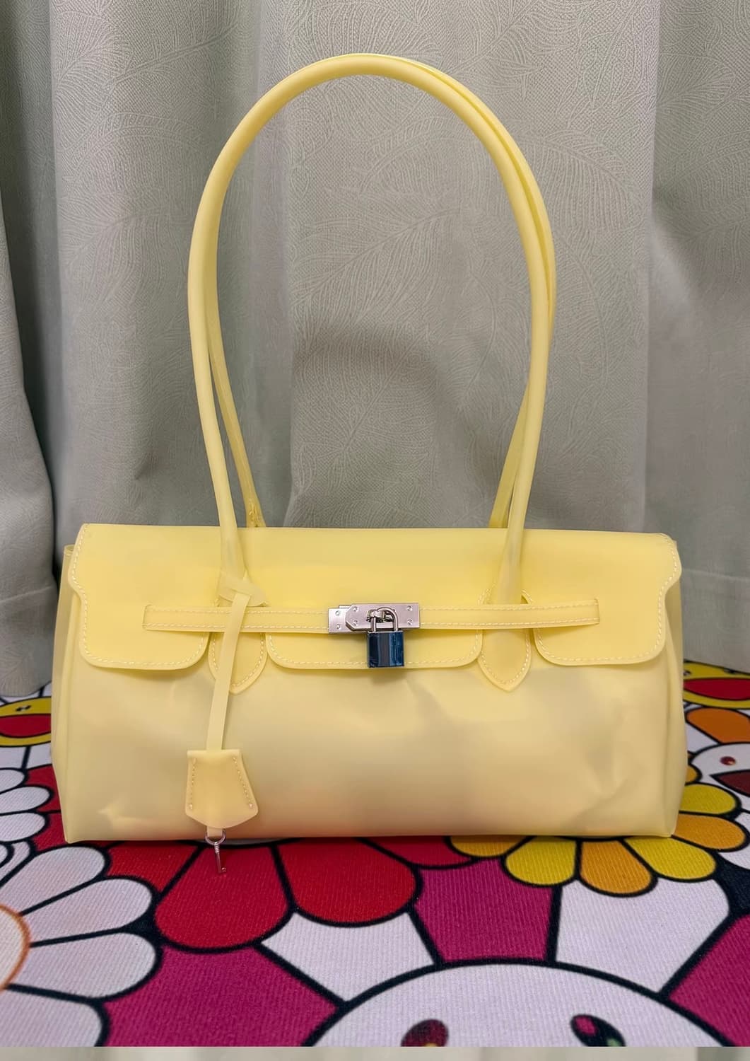 젤리버킨백/jelly firkin bag (yellow) 상품이미지1