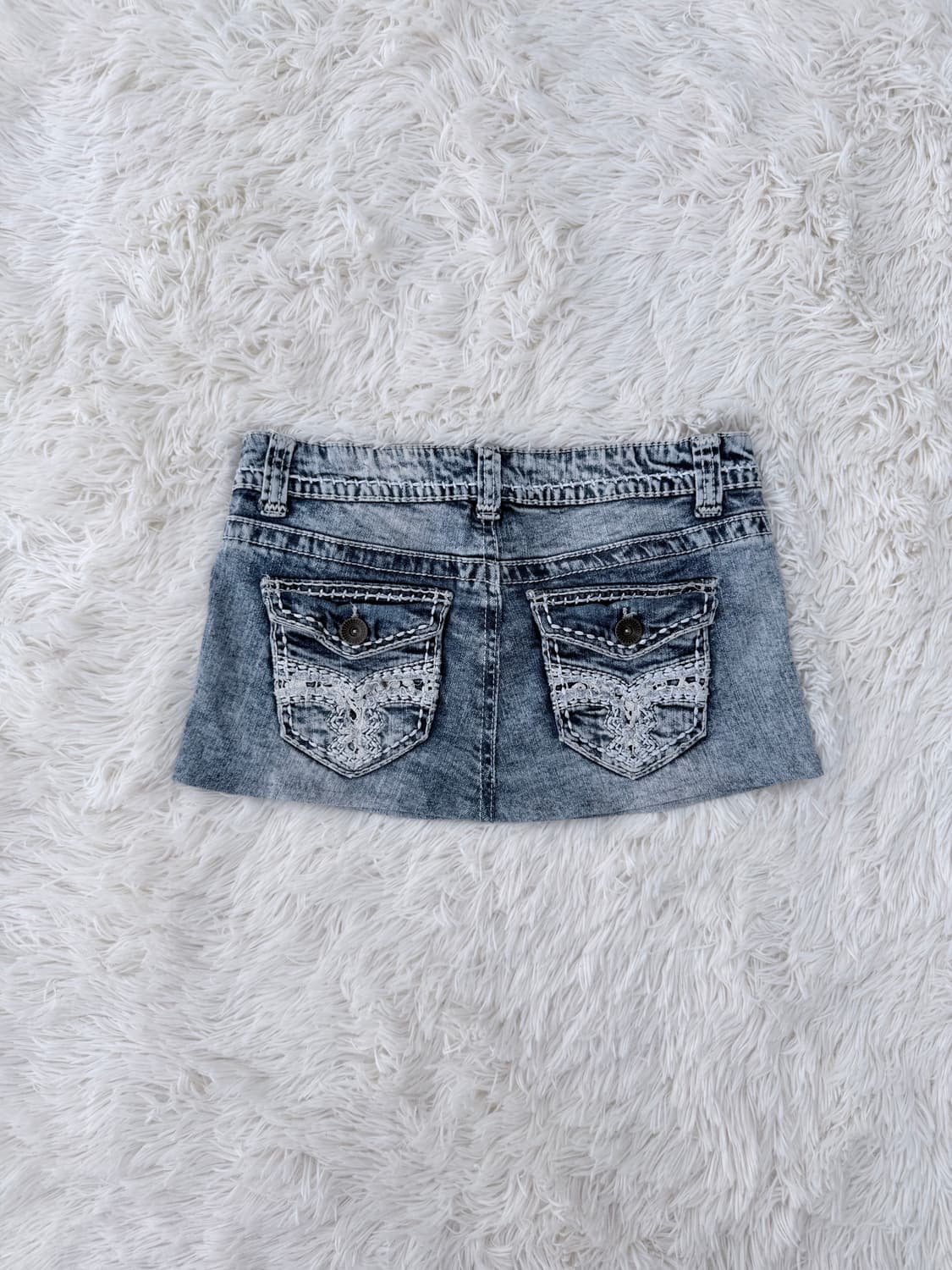 로우라이즈 데님 미니SK 상품이미지3